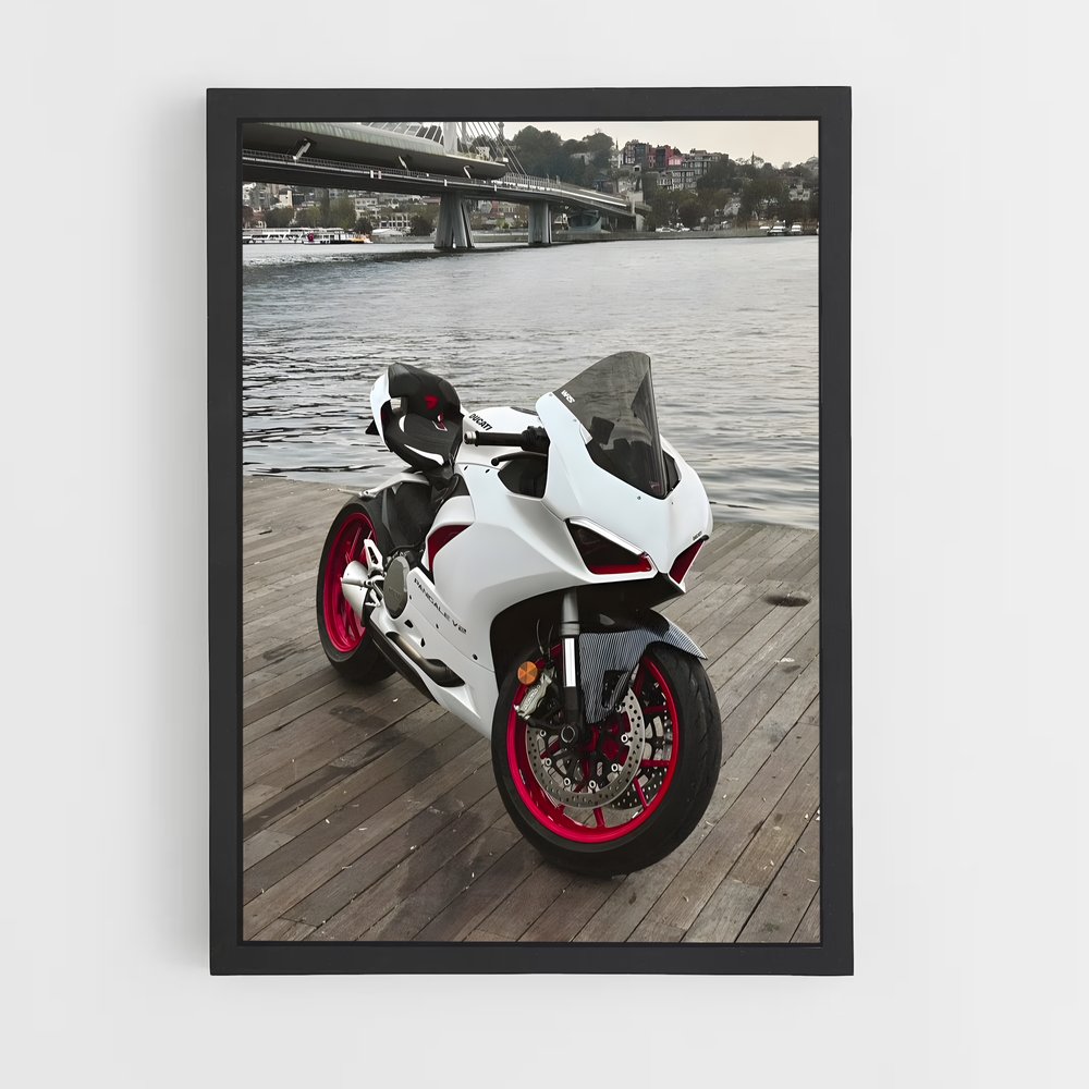 Poster élégance Panigale v – affiche Ducati (vue 2)
